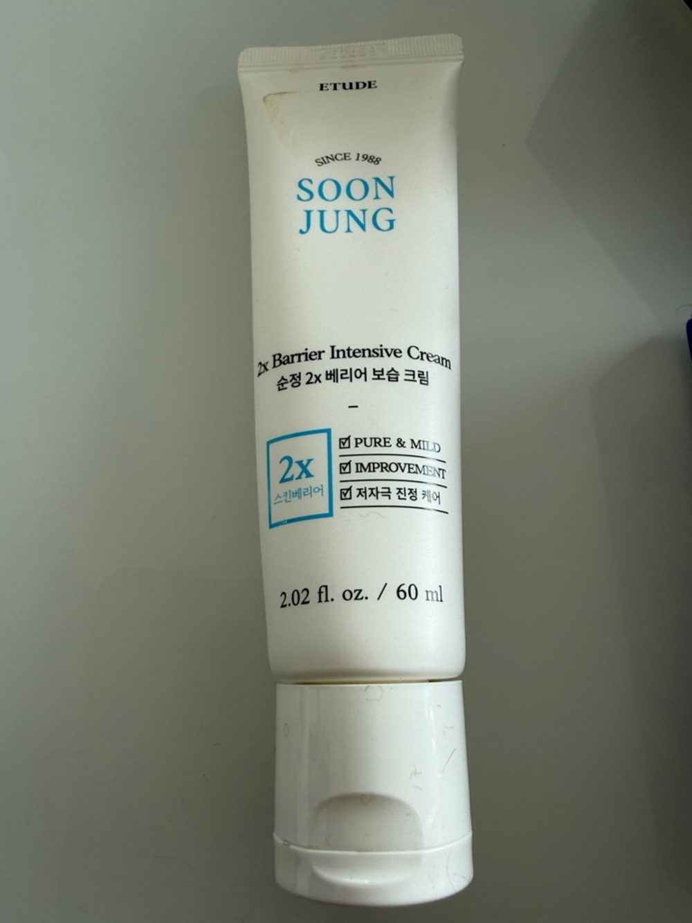 Soon Jung 2x Barrier Intensive Cream - White